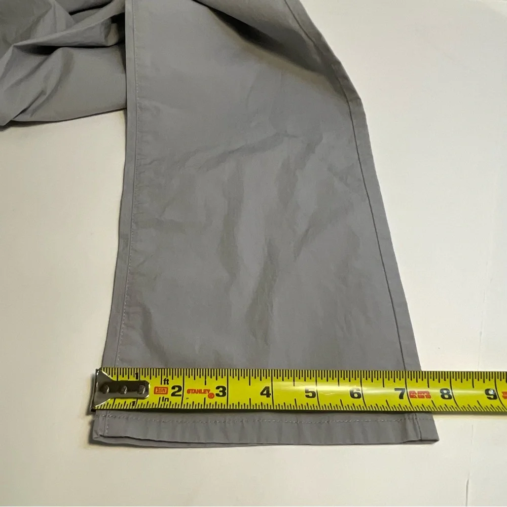 Armani Exchange A|X Mens Gray Flat Front Dress Straight Pants Sz 31 Lightweight - Picture 9 of 10